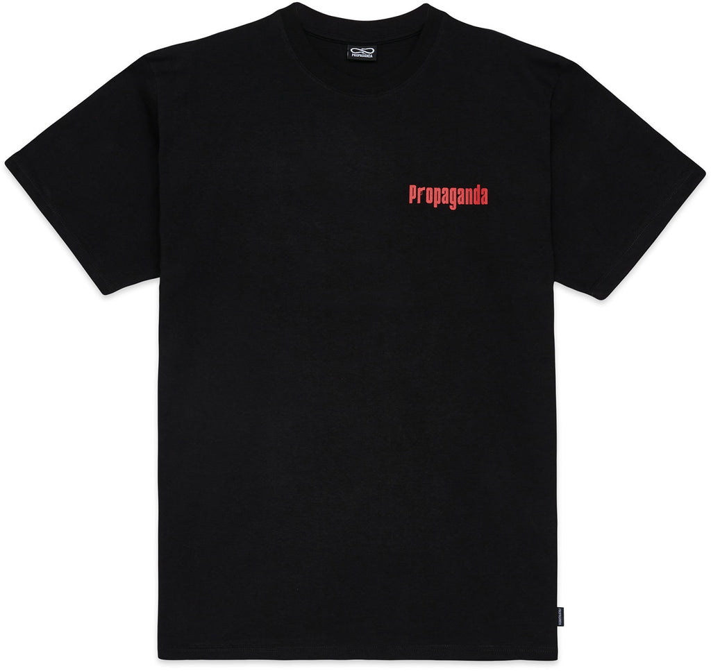 Propaganda T-shirt Kindness Tee Black Nero Uomo - 2