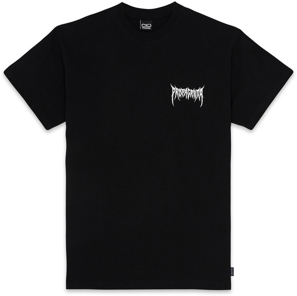 Propaganda T-shirt Straw Tee Black Nero Uomo - 2