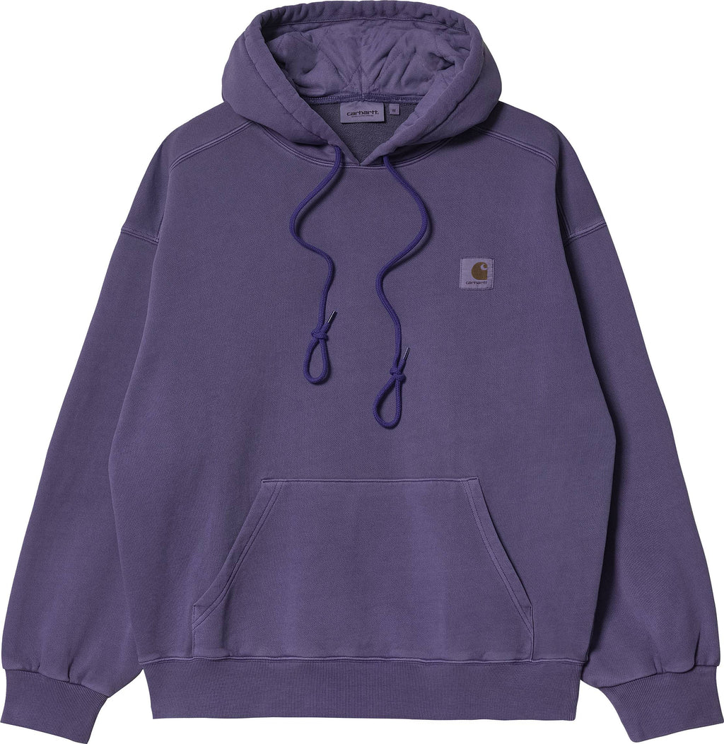 Carhartt Wip Felpa Hooded Nelson Sweat Razzmic Viola Uomo - 1