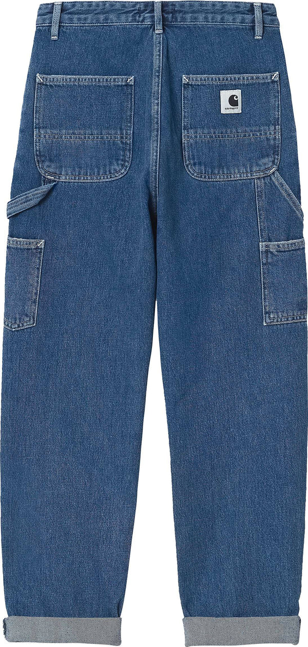 Carhartt WIP pantaloni jeans W' Pierce Pant blue stone washed