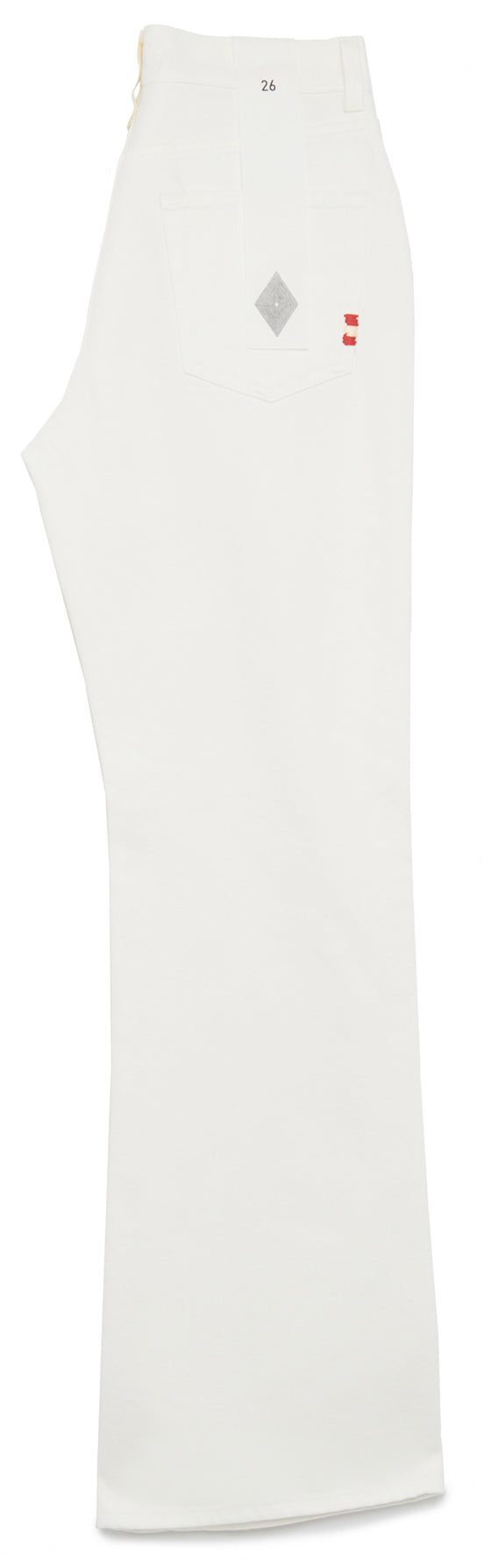 Amish Jeans Kendall Bull Ecru Sw Bianco Donna - 2