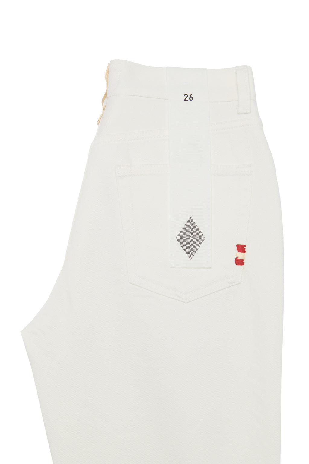 Amish Jeans Kendall Bull Ecru Sw Bianco Donna - 4