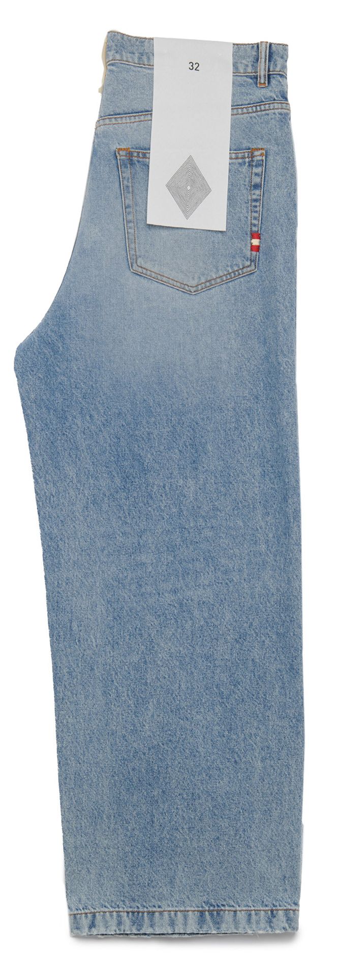 Amish Jeans Wide Jeans Denim Summer Denim Blue Uomo - 2