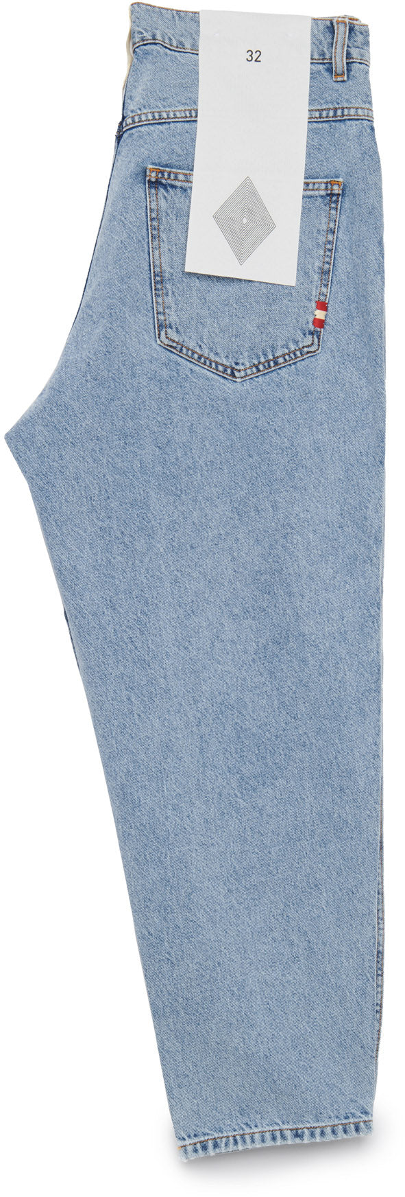 Amish Jeans Bernie Denim Real Stone Blue Uomo - 2