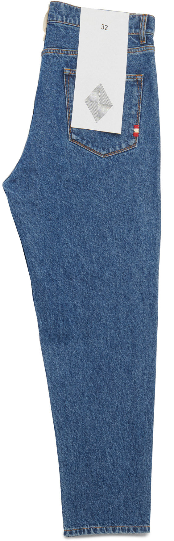 Amish Jeans Jeremiah Denim Stone Wash Denim Blue Uomo - 2