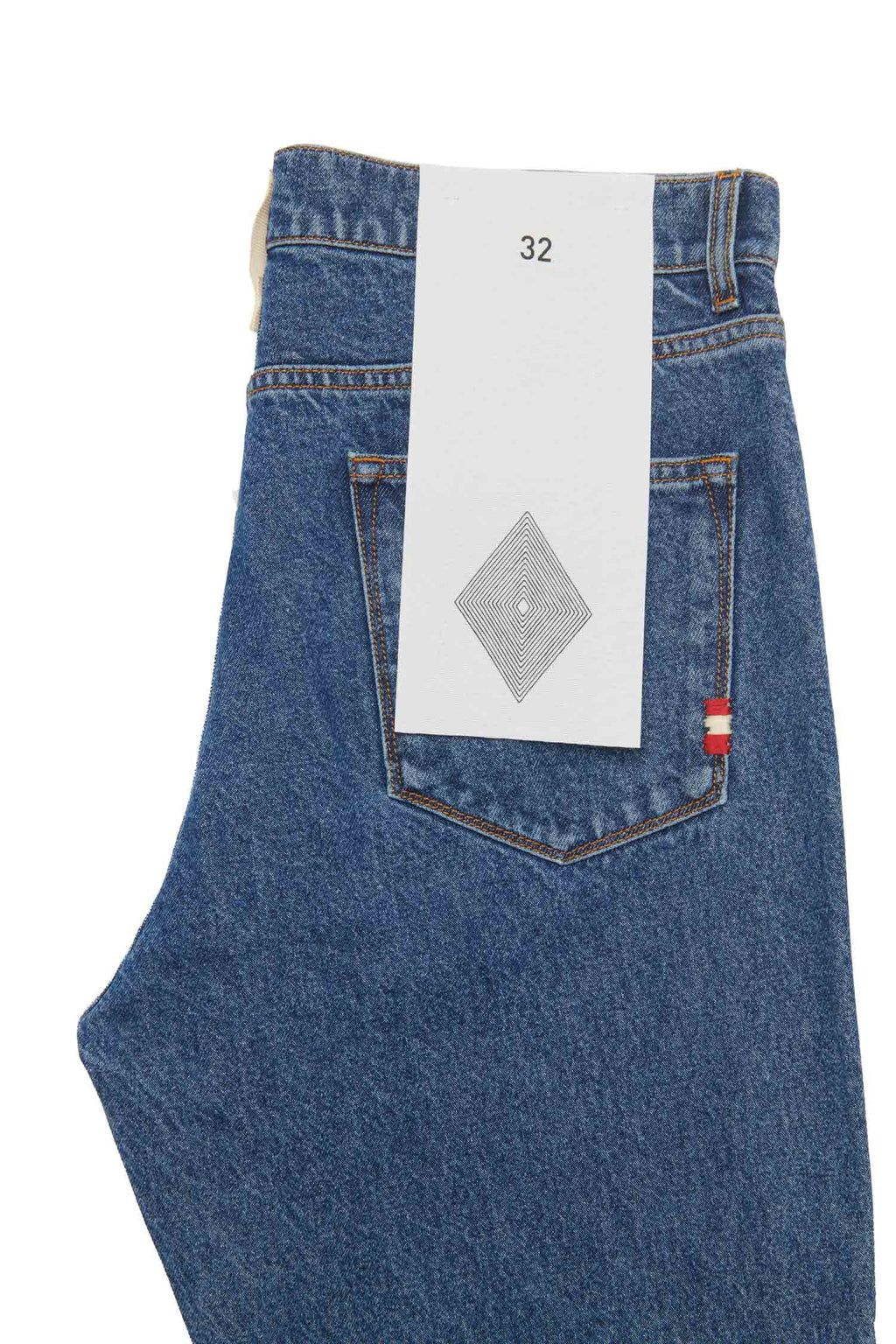 Amish Jeans Jeremiah Denim Stone Wash Denim Blue Uomo - 4