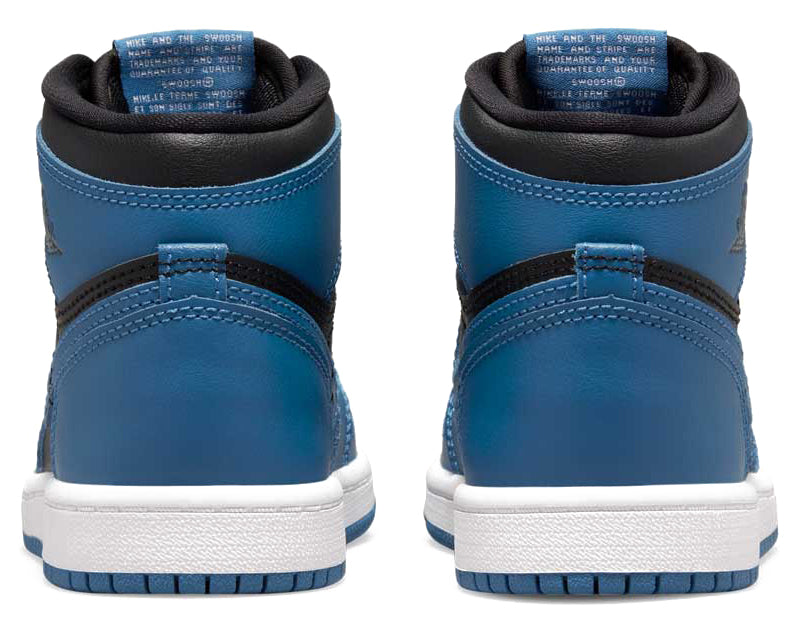 Jordan 1 Retro High Og Dark Marine Blue Ps Donna - 4