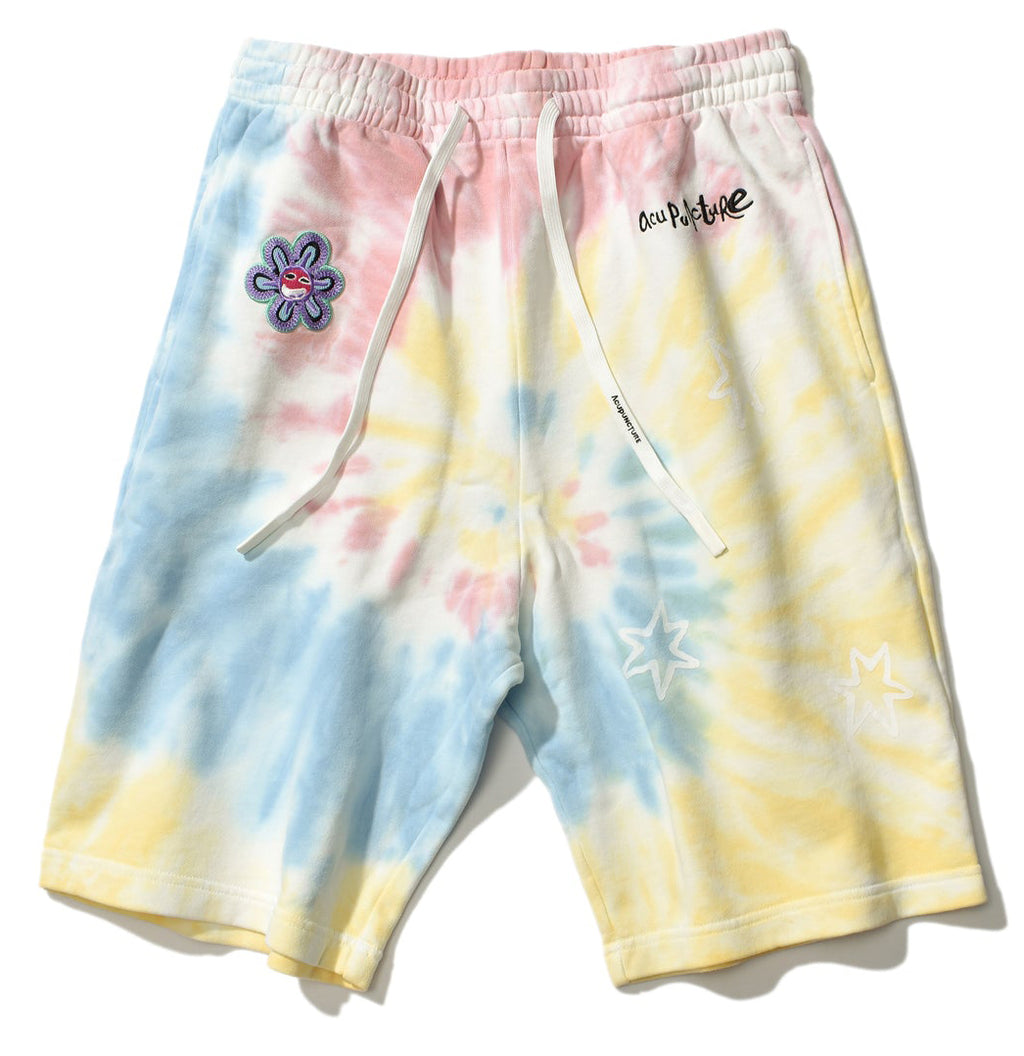 Acupuncture Short Tie Dye Multicolor Multicolore Uomo - 4
