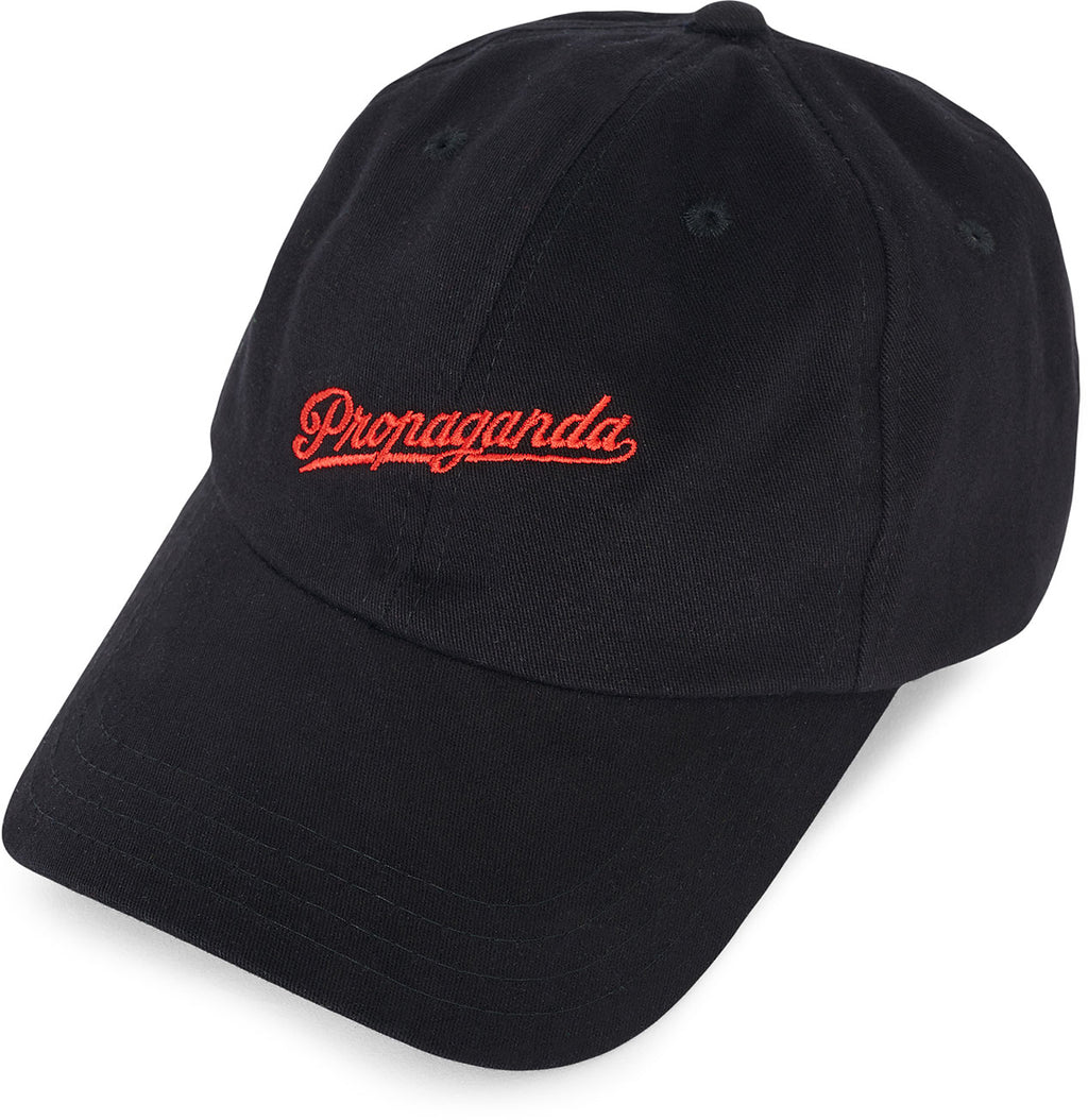 Propaganda Cappello Signature Dad Hats Black Nero Uomo - 1