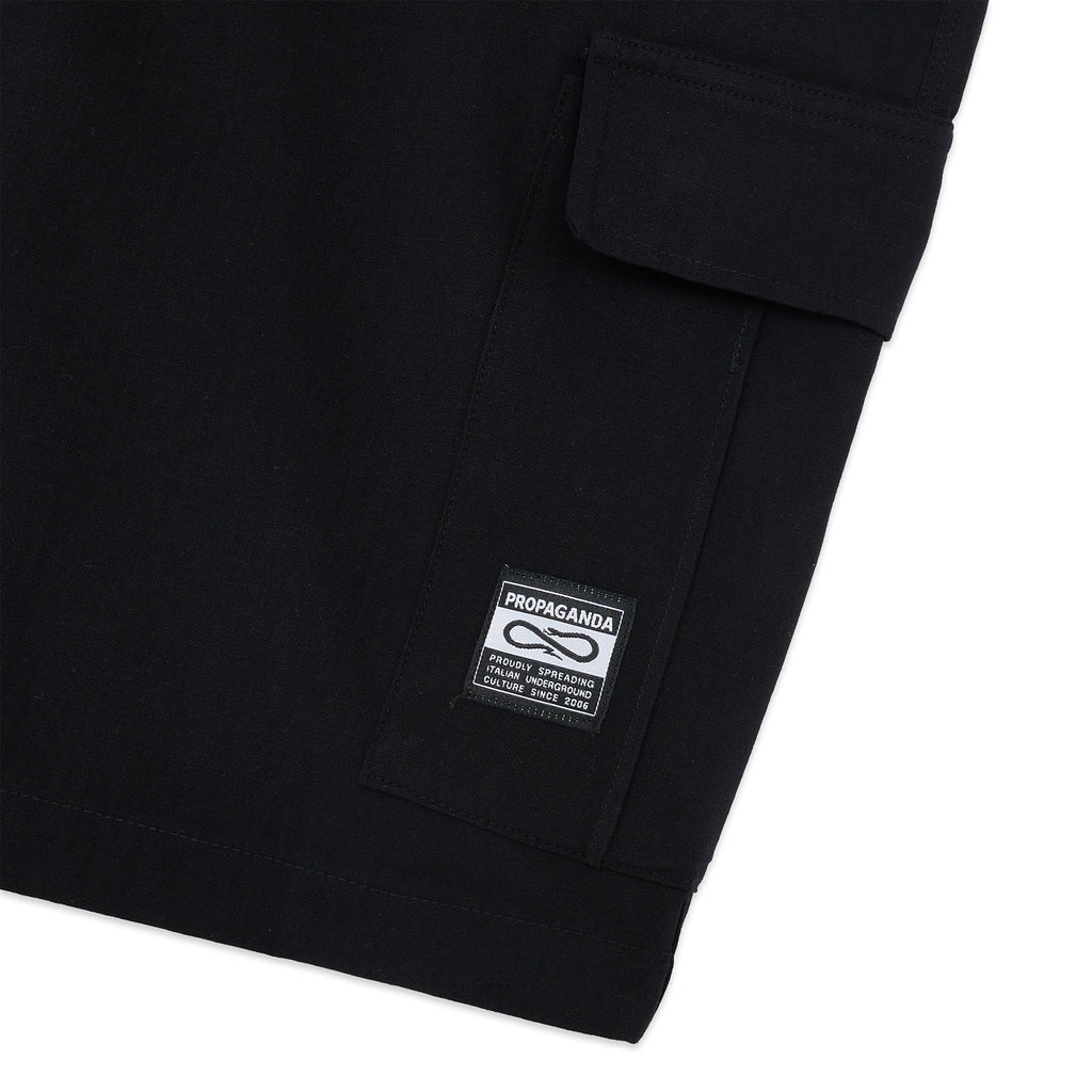 Propaganda Robber Cargo Short Black Nero Uomo - 3