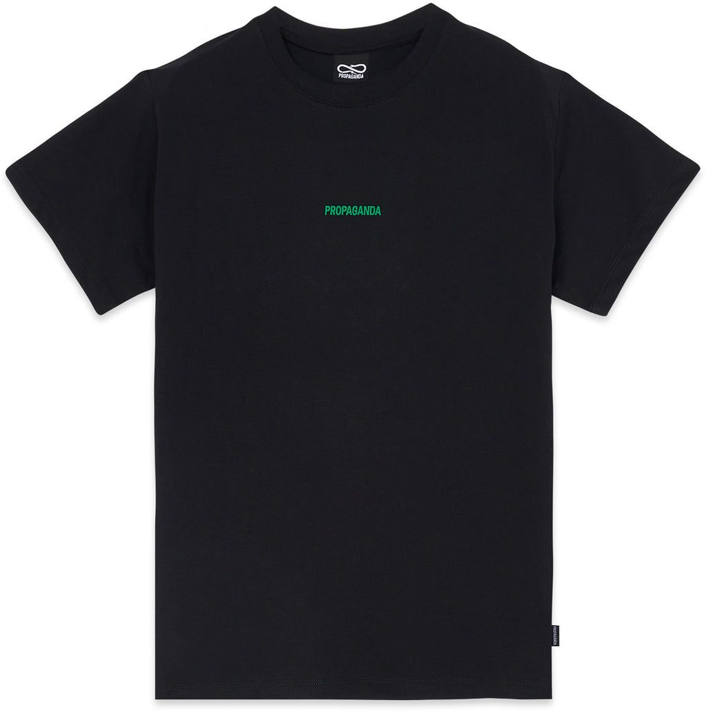 Propaganda T-shirt Ribs Tee Black Nero Uomo - 2