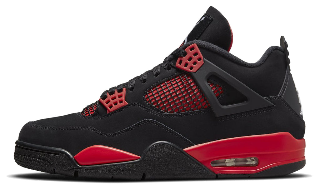 Jordan 4 Retro Shoes Red Thunder Nero Uomo - 3