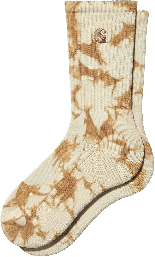 Carahartt Wip Calze Vista Socks Dusty H Brown Natural Carhartt Wip Uomo Beige