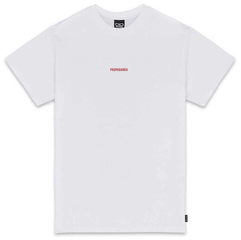 Propaganda T-shirt Ribs Tee White Bianco Uomo - 2