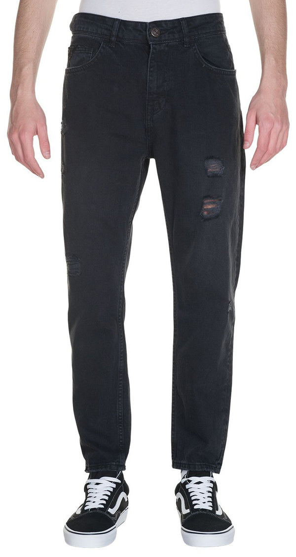 Pant Denim jeans Yellowstone Cropped black
