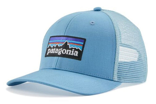 Patagonia cappello P-6 Logo Trucker Hat Lago Blue
