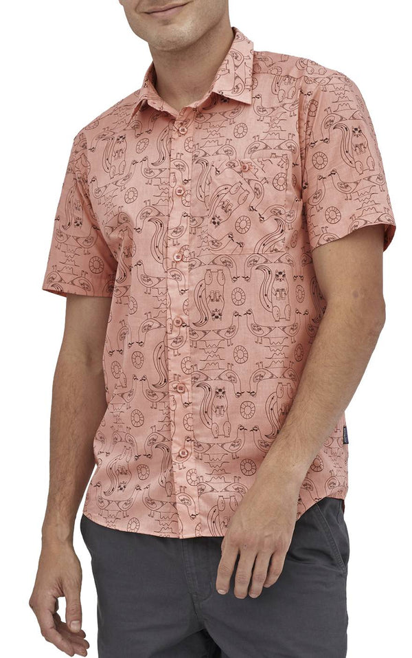 Patagonia camicia Men's Go To Shirt  real locals sunfade pink