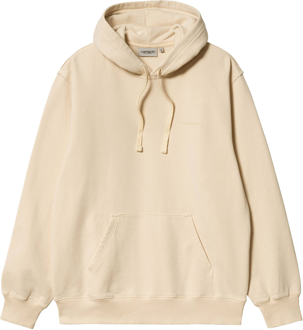 Carhartt Wip Felpa Hooded Marfa Calico Moon Wash Beige Uomo - 1