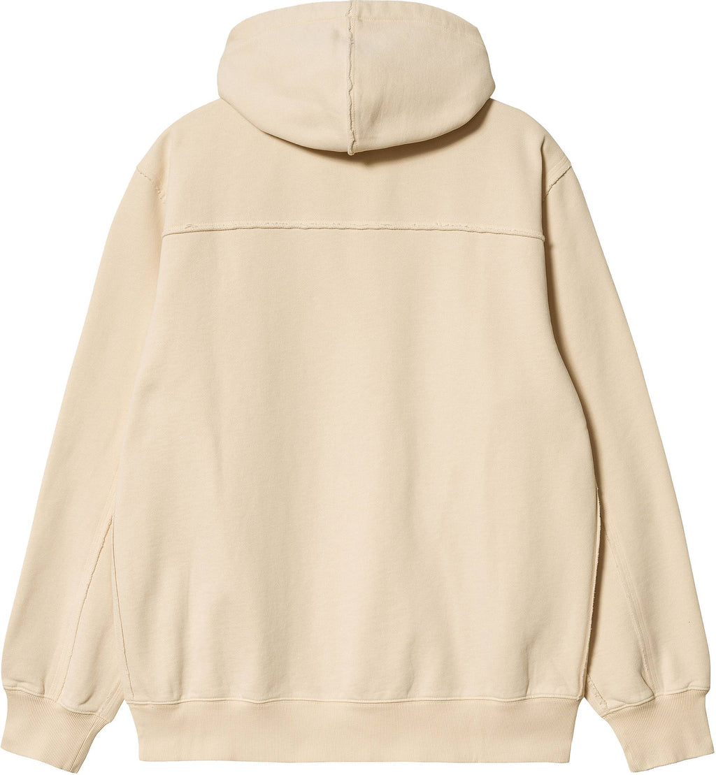 Carhartt Wip Felpa Hooded Marfa Calico Moon Wash Beige Uomo - 2