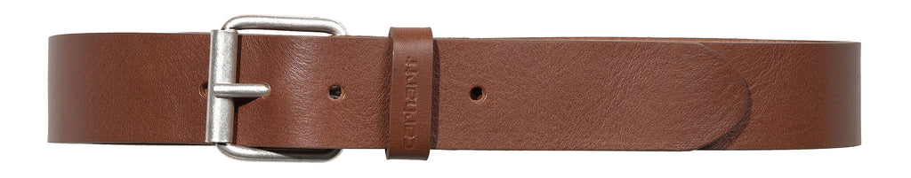Carhartt Wip Cahrartt Wip Cinta Script Belt Cognac Silver Marrone Uomo - 1