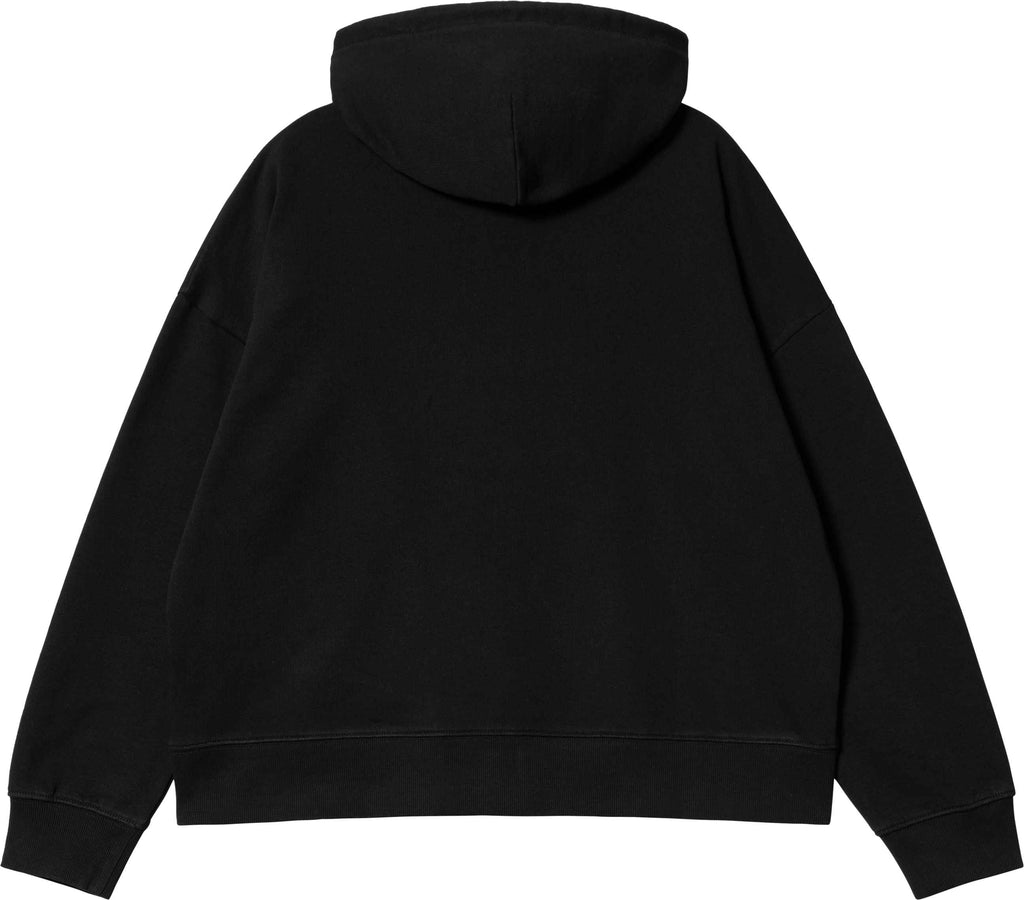 Carhartt Wip Felpa W Hooded Chester Sweatshirt Black Nero Donna - 2