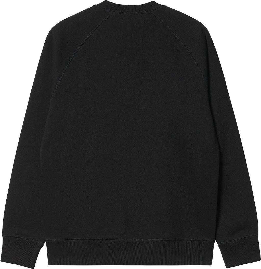 Carhartt Wip Felpa Chase Sweat Black Gold Nero Uomo - 2