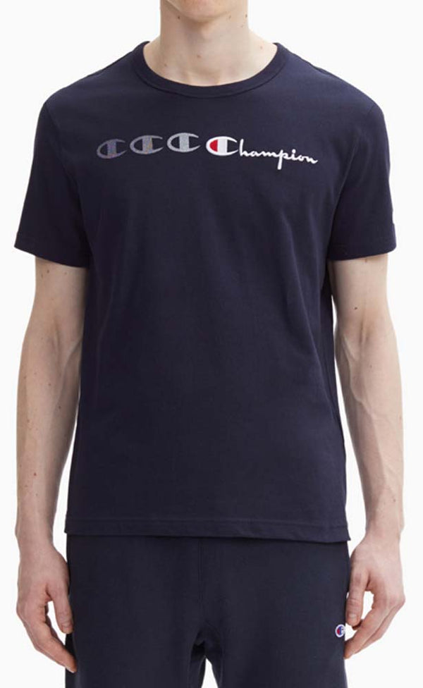 Champion t-shirt Reverse Weave tee 212976 navy