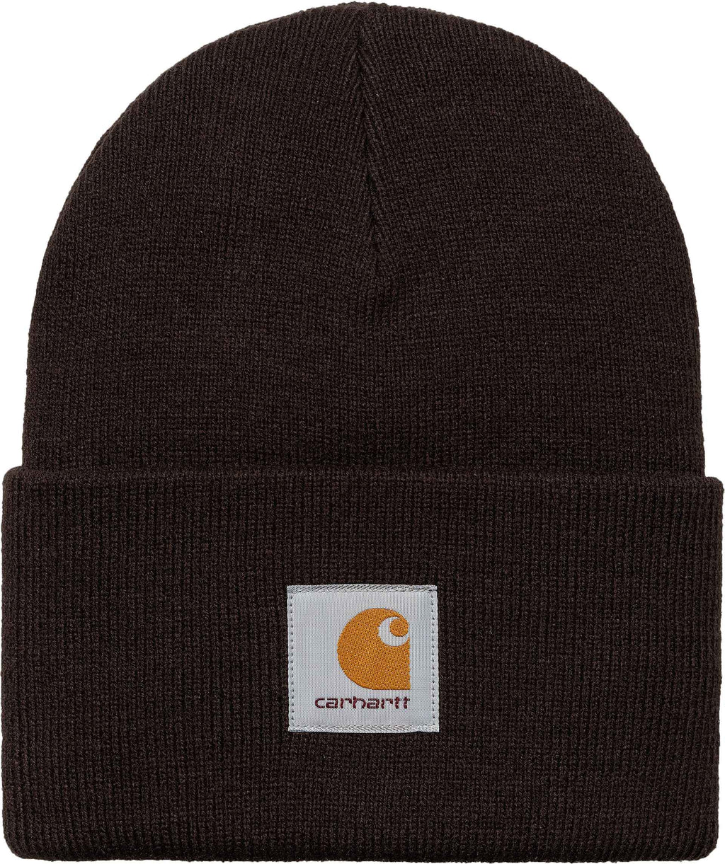 Carhartt Wip Cuffia Acrylic Watch Hat Dark Umber Marrone Uomo - 1