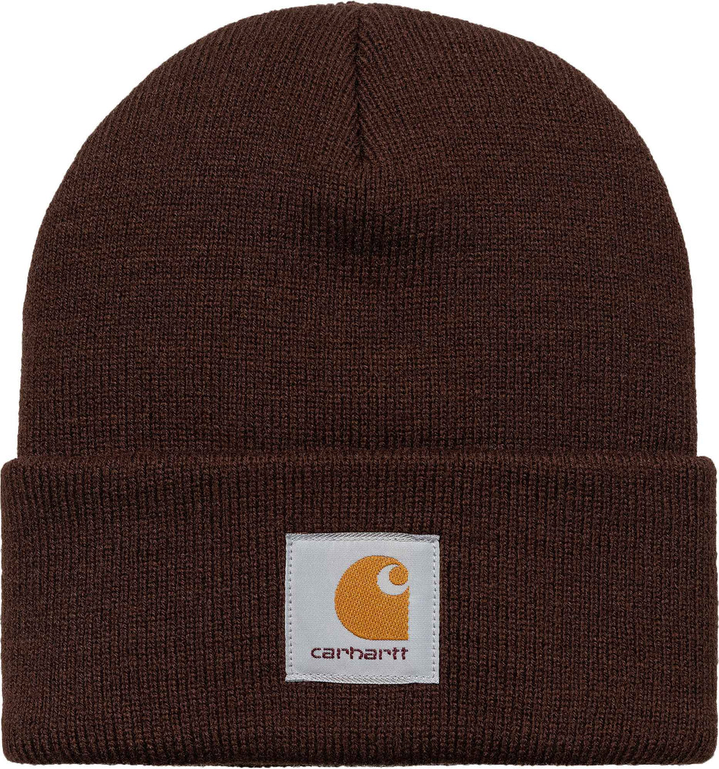 Carhartt Wip Cuffia Short Watch Hat Ale Bordeaux Uomo - 1
