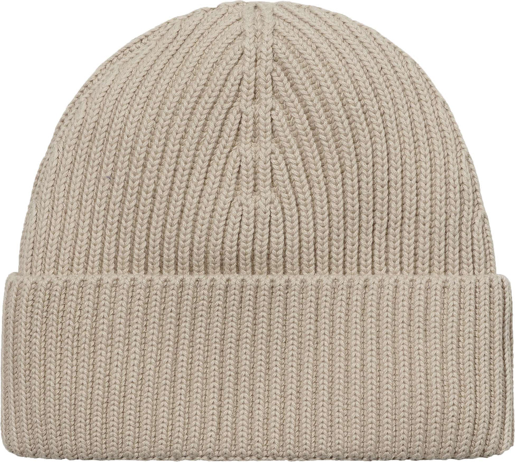 Carhartt Wip Cuffia Burbank Beanie Wall Beige Uomo - 2