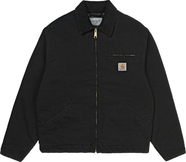 Carhartt WIP giacca OG Detroit Jacket black black aged canvas