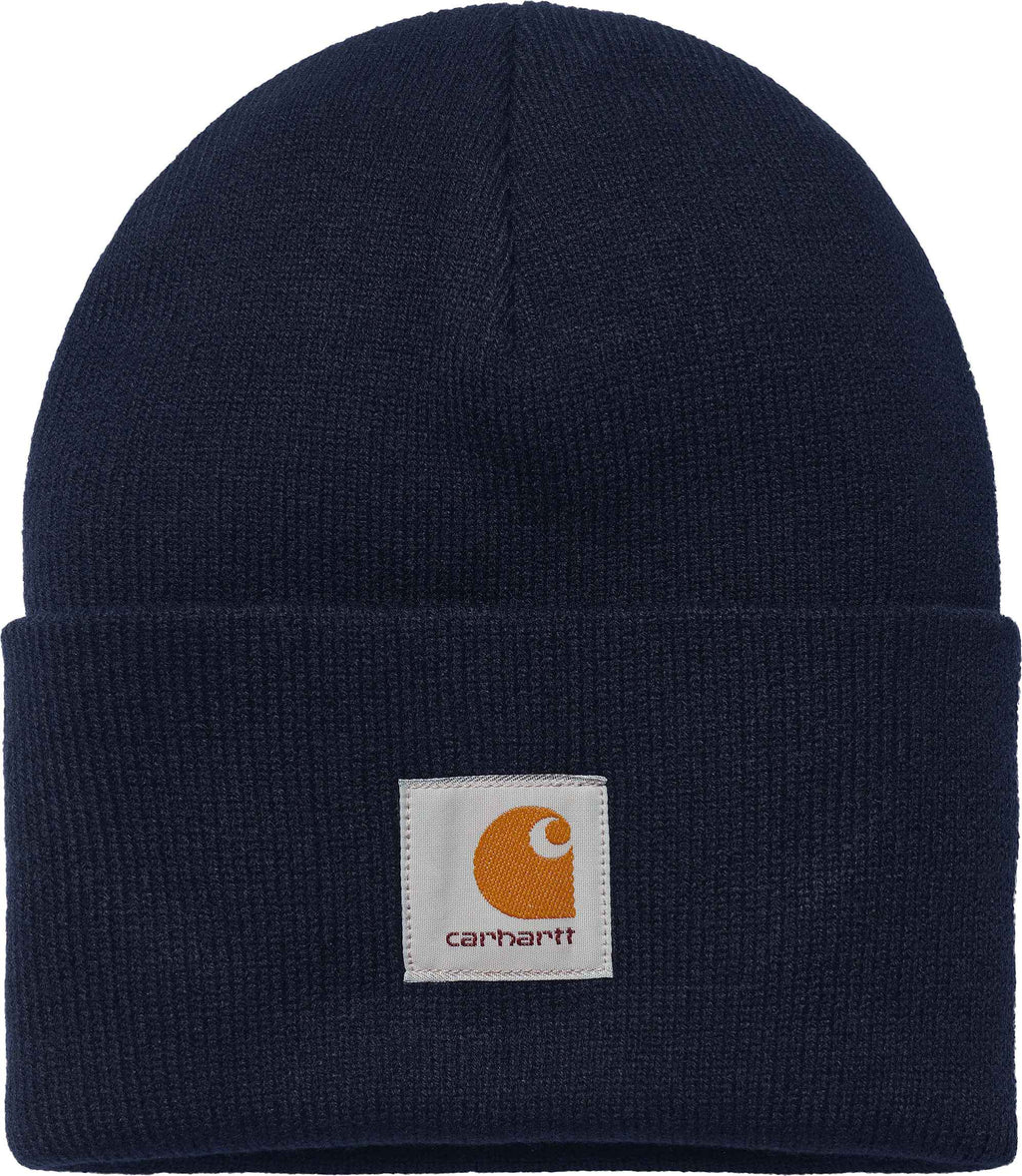 Carhartt Wip Cuffia Acrylic Watch Hat Dark Navy Blue Uomo - 1
