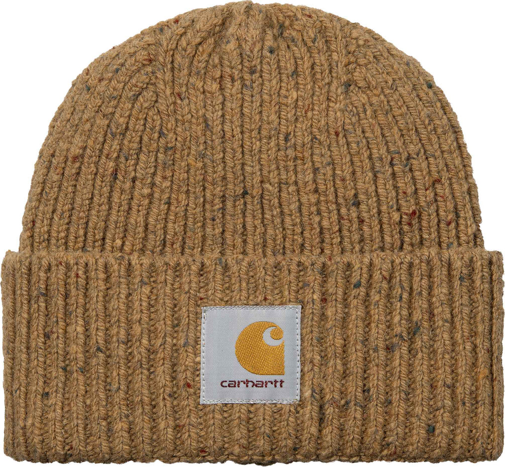Carhartt Wip Cuffia Anglistic Beanie Speckled Jasper Marrone Uomo - 1