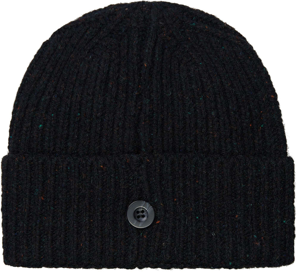 Carhartt Wip Cuffia Anglistic Beanie Speckled Black Nero Uomo - 2