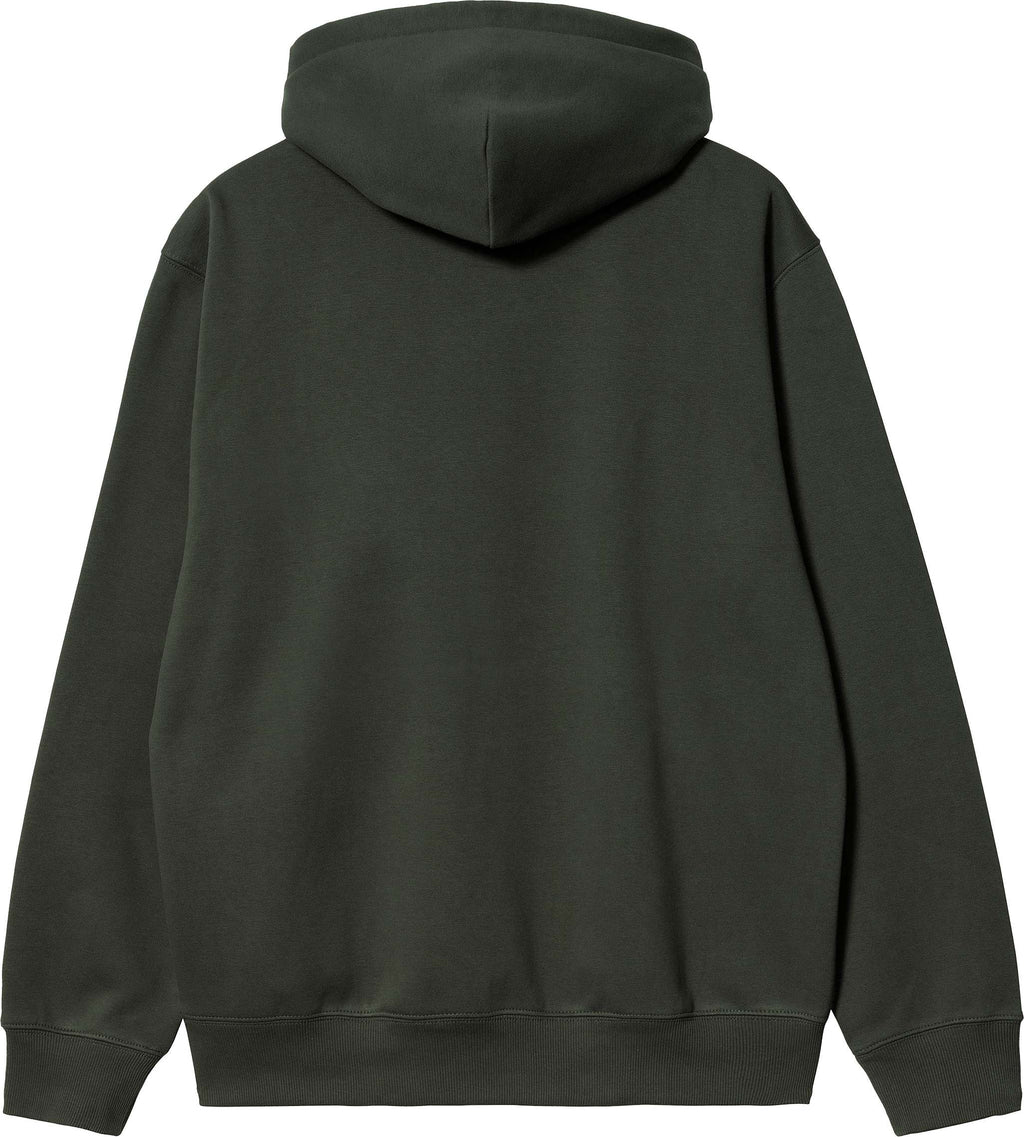 Carhartt Wip Felpa Hooded Sweat Boxwood Ochre Verde Uomo - 2