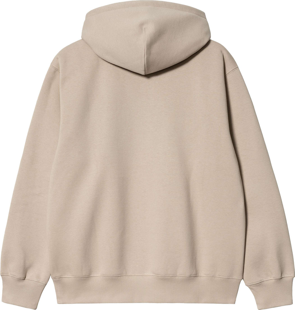 Carhartt Wip Felpa Hooded Sweat Wall Cypress Beige Uomo - 2