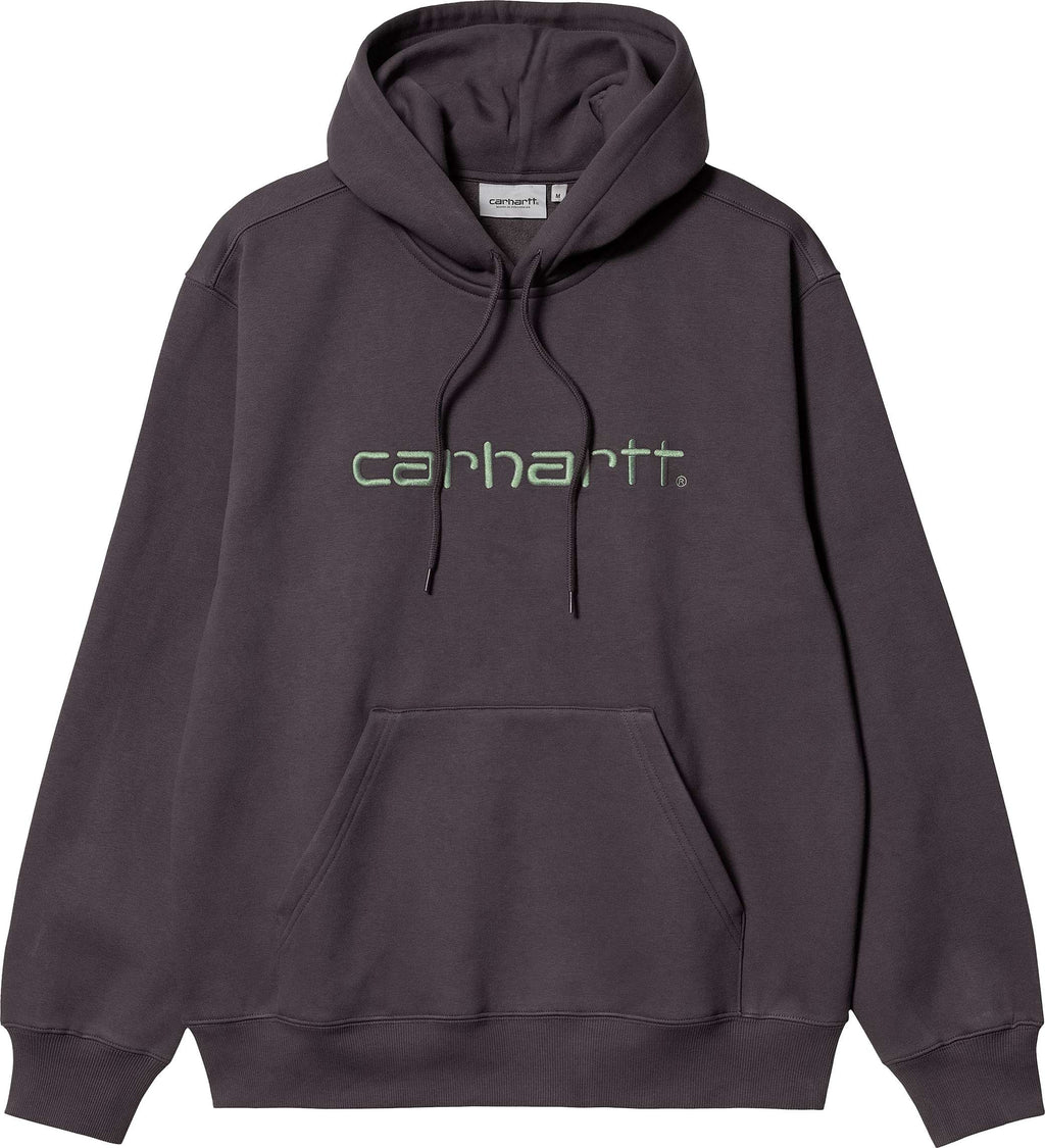 Carhartt Wip Felpa Hooded Sweat Artichoke Misty Viola Uomo - 1