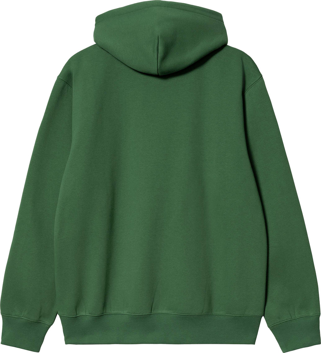 Carhartt Wip Felpa Hooded Sweat Bonsai Brick Verde Uomo - 2