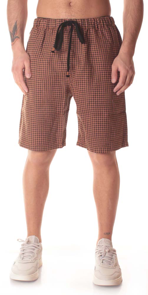Bottega Chilometri Zero Madson Short Barletta Ruggine Uomo Marrone