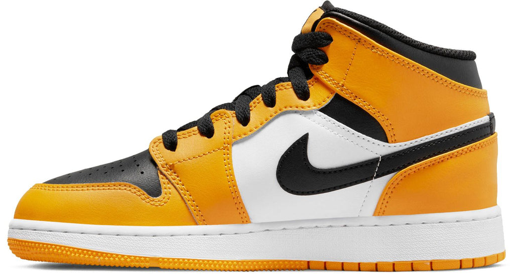 Jordan Air 1 Mid Taxi Gs Giallo Donna - 2