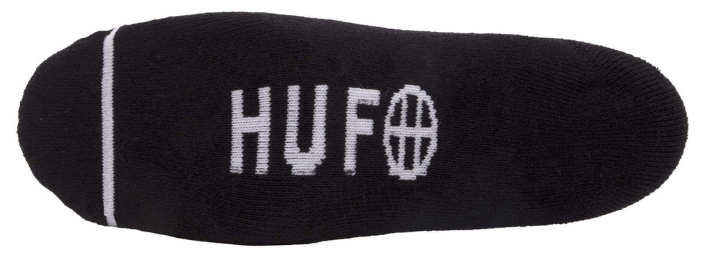 Huf Calze Essential Tt Crew Sock Black Nero Uomo - 2