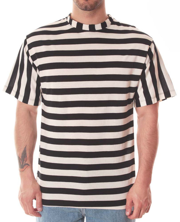 Choice t-shirt Miram stripe black white