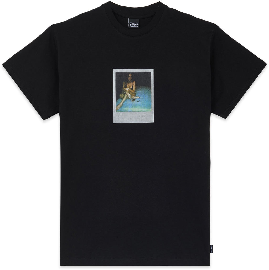 Propaganda T-shirt Swan Black Nero Uomo - 1