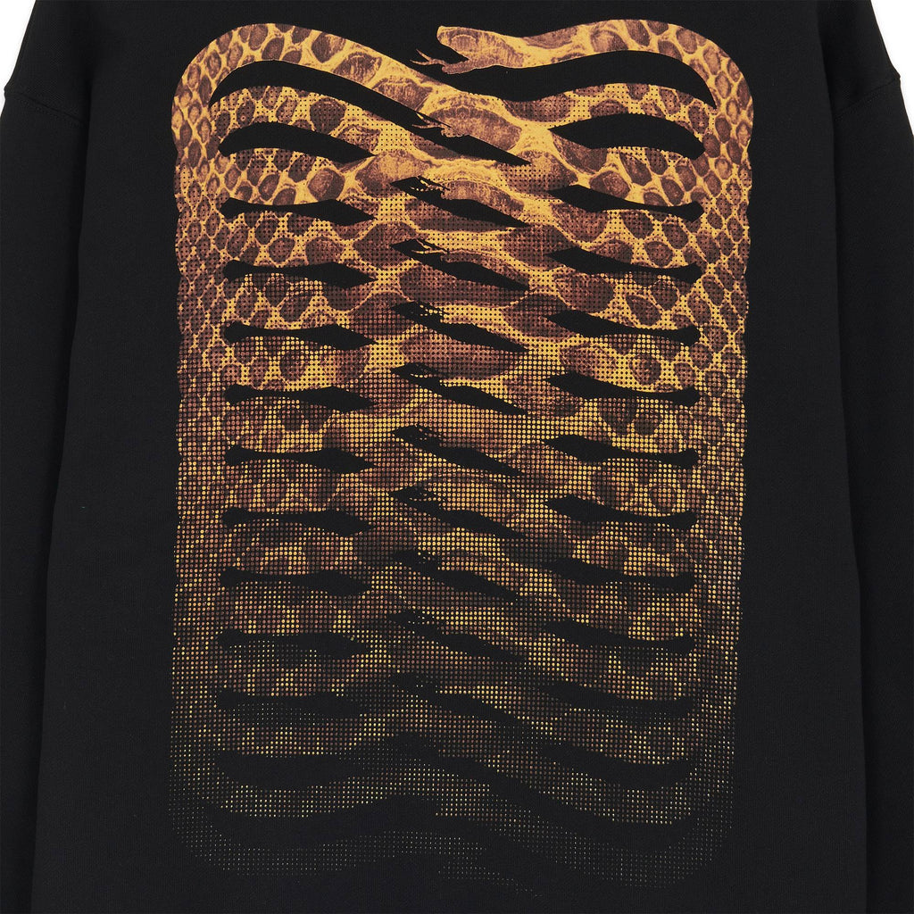 Propaganda Felpa Ribs Skin Hoodie Black Nero Uomo - 3