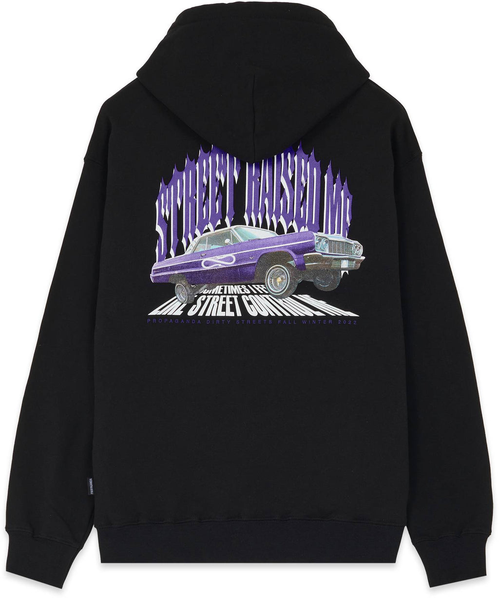 Propaganda Felpa Chevy Hoodie Black Nero Uomo - 1
