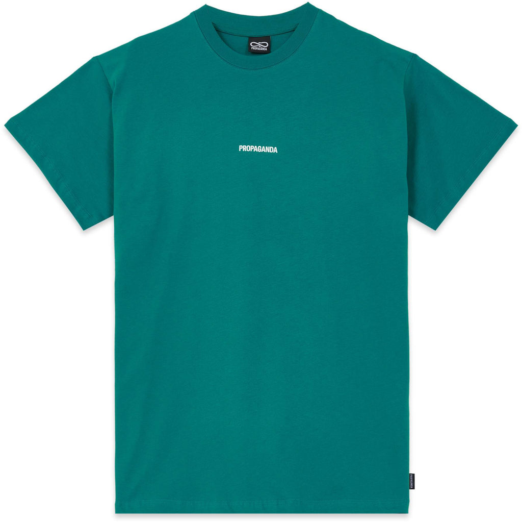 Propaganda T-shirt Ribs Petrol Verde Uomo - 2