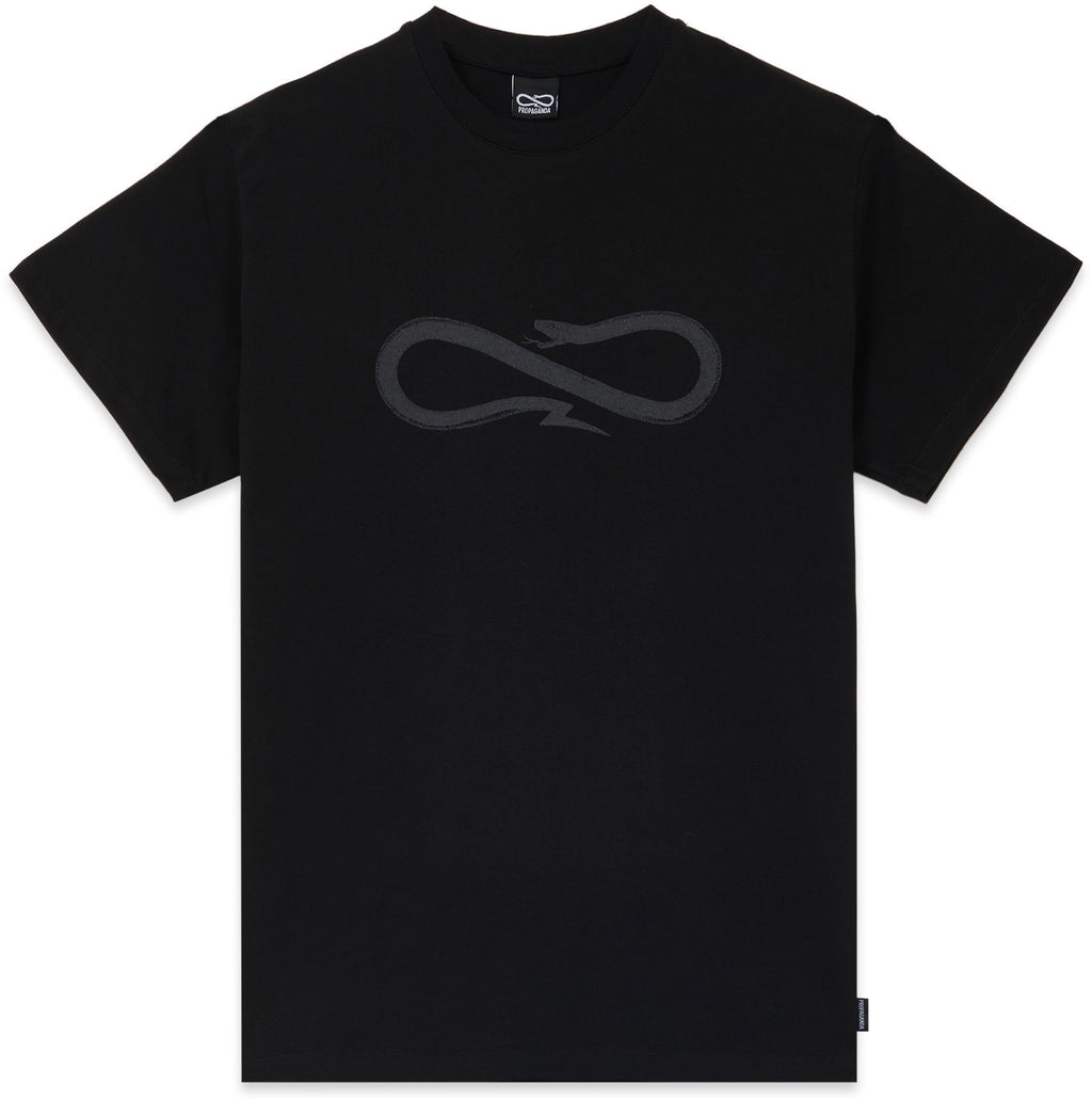 Propaganda T-shirt Logo Black Nero Uomo - 1