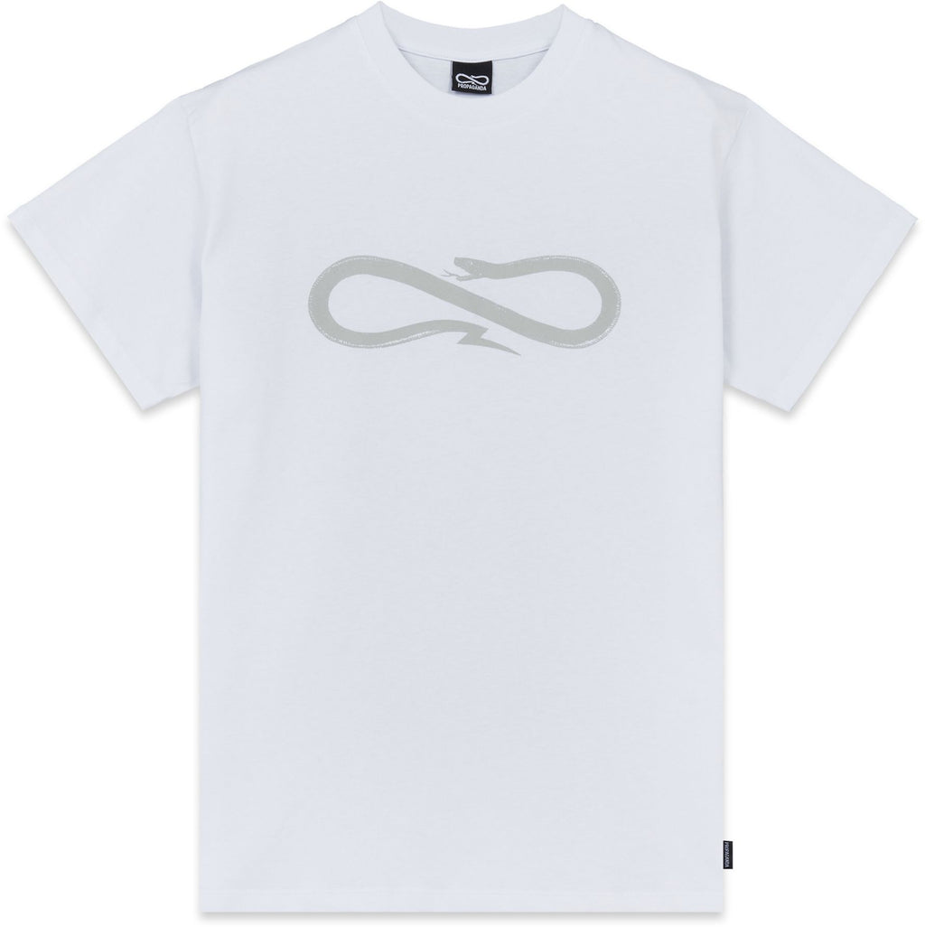 Propaganda T-shirt Logo White Bianco Uomo - 1