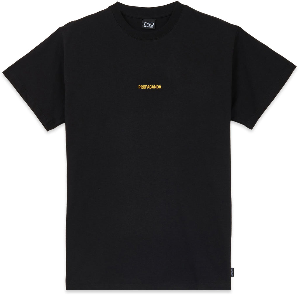 Propaganda T-shirt Ribs Skin Black Nero Uomo - 2