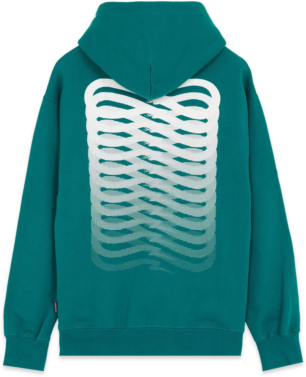 Propaganda Felpa Ribs Hoodie Petrol Verde Uomo - 1